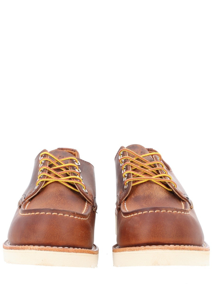 Red wing Men's Mocassino Shop Moc Oxford Brown