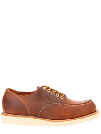 Red wing Men's Mocassino Shop Moc Oxford Brown