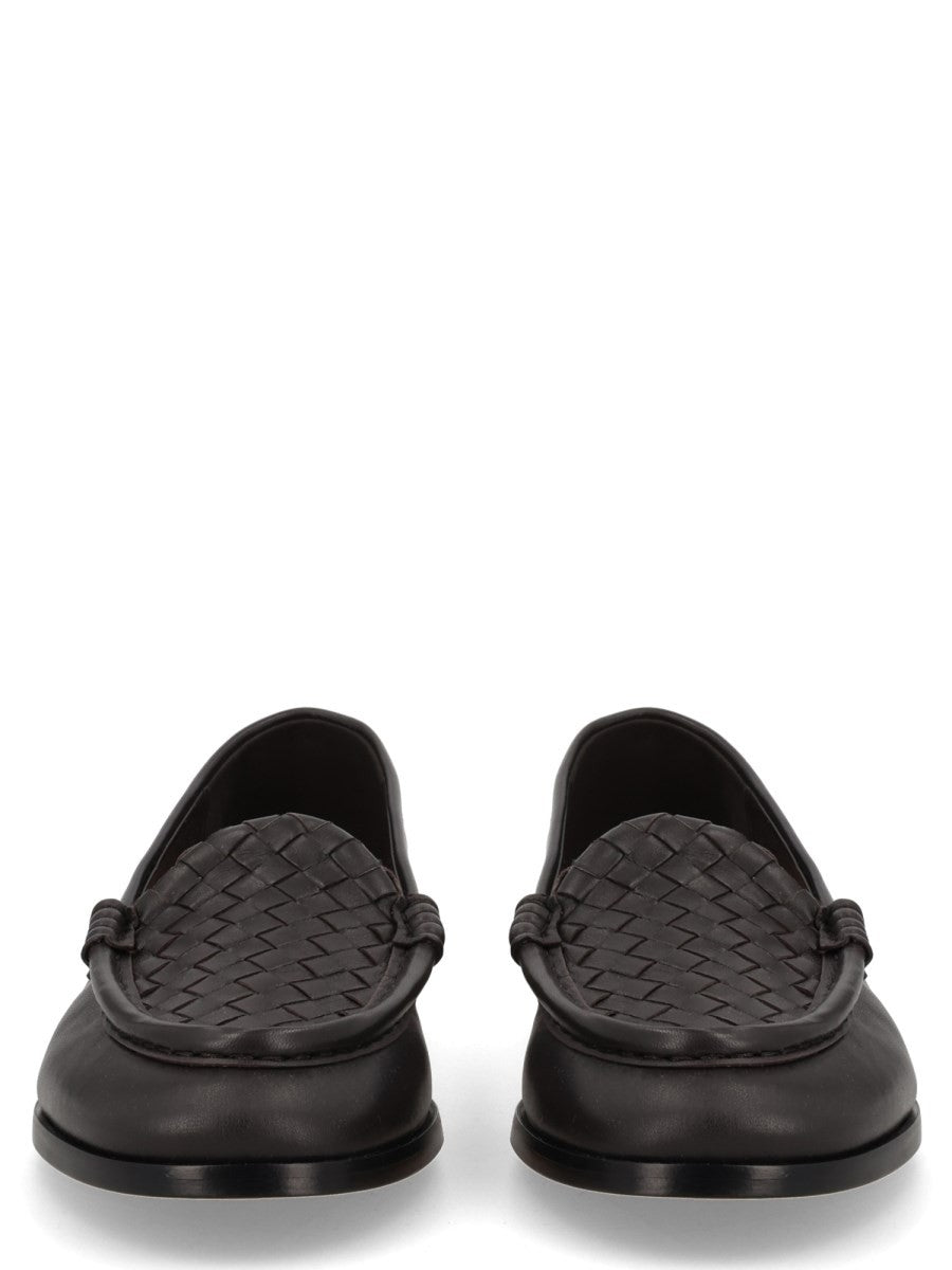 Bottega Veneta Women's Silenzio Loafers Brown