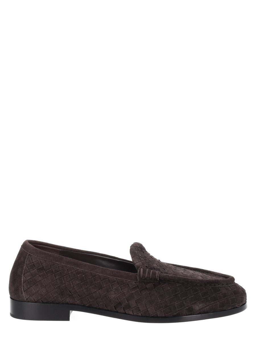 Bottega Veneta Men's Silenzio Loafers Brown