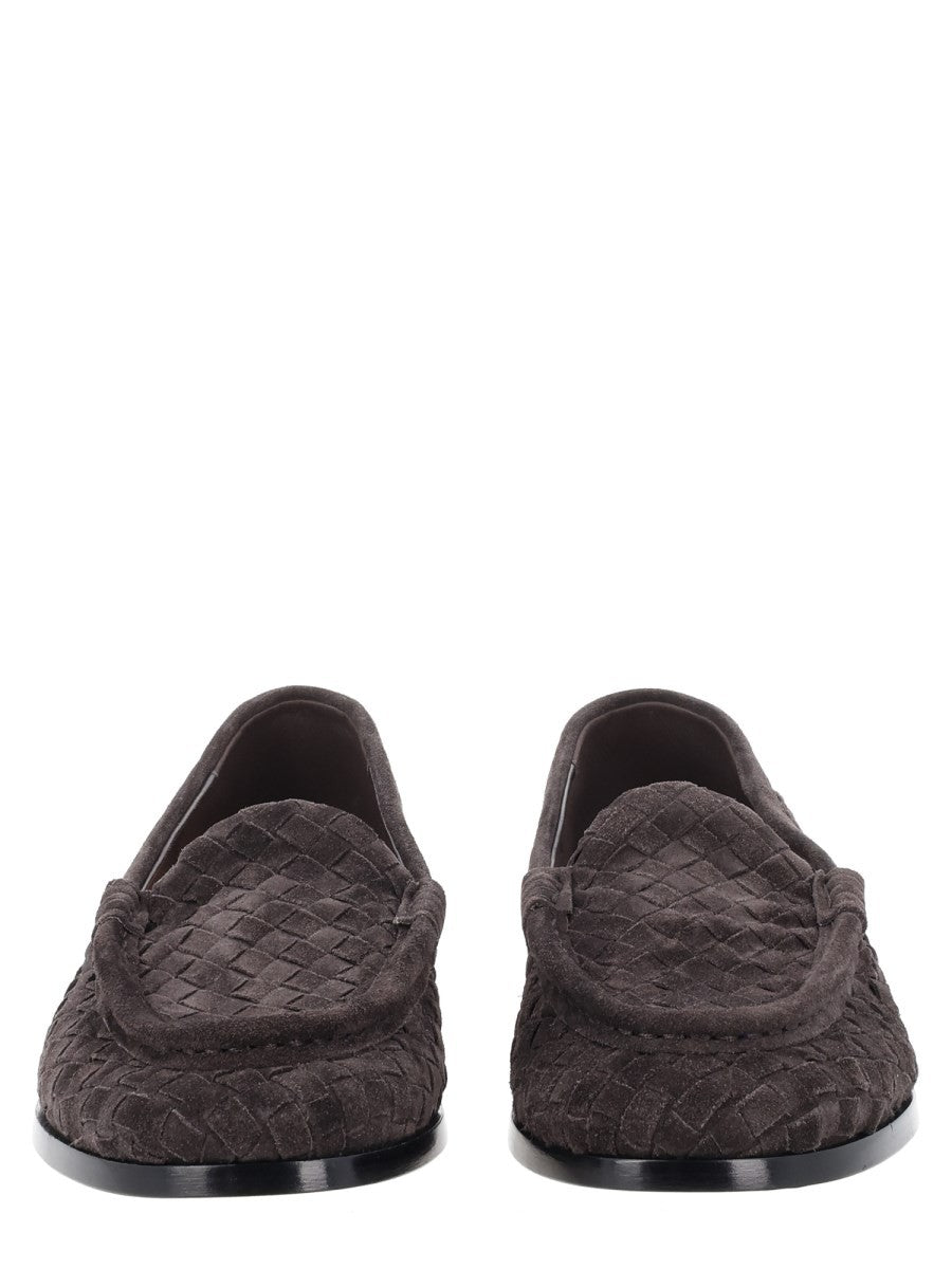Bottega Veneta Women's Silenzio Loafers Brown, view 3