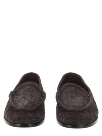 Bottega Veneta Men's Silenzio Loafers Brown, view 3