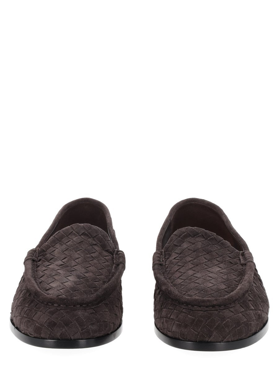Bottega Veneta Men's Silenzio Loafers Brown, view 3