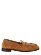 Bottega Veneta Women's Silenzio Loafers Beige