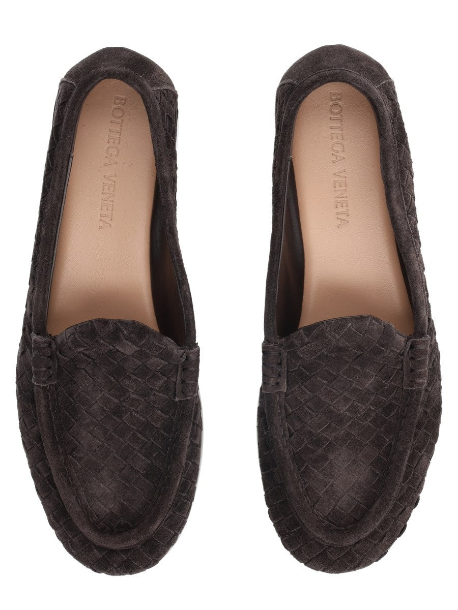 Bottega Veneta Women's Silenzio Loafers Brown, view 5