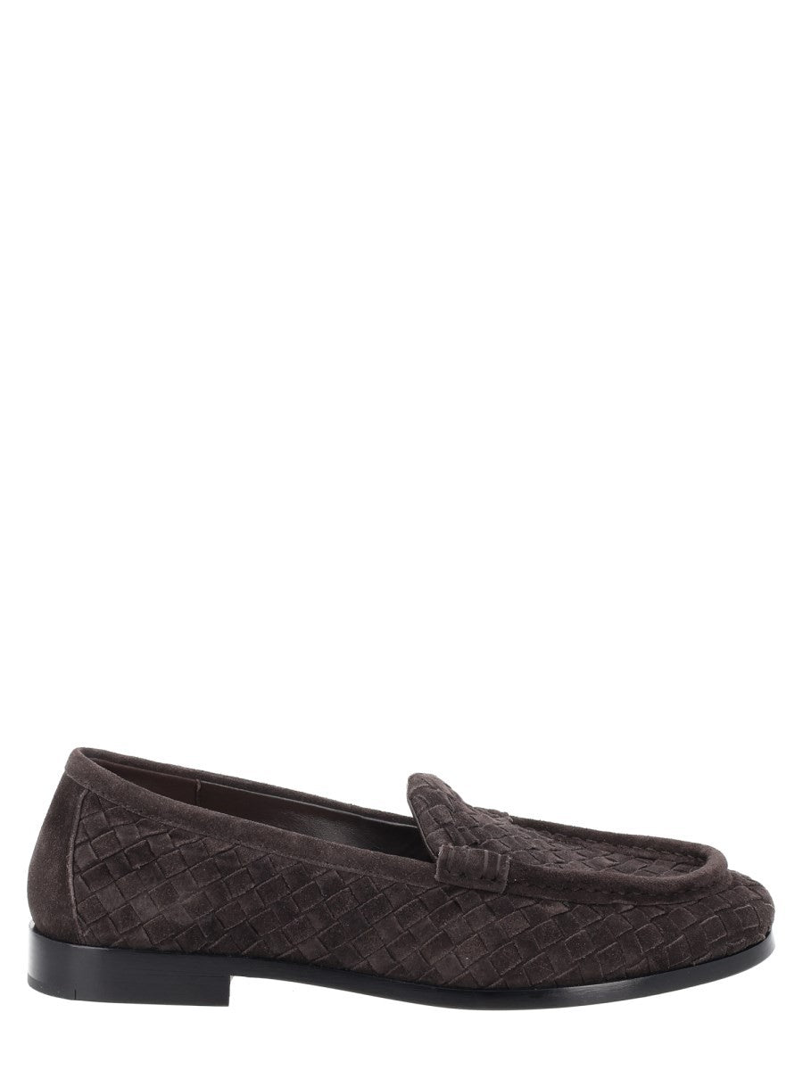 Bottega Veneta Women's Silenzio Loafers Brown