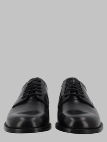 HUGO BOSS Men's Mocassino Thorton Derb in Pelle Black