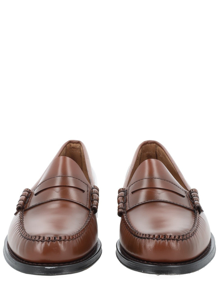 G.H. BASS Men's Mocassino Weejun Heritage Larson Brown
