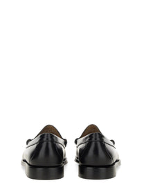 G.H. BASS Men's Mocassino Weejun Heritage Larson Black