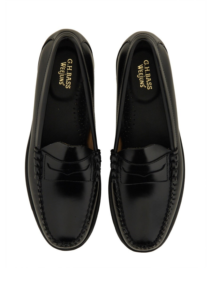 G.H. BASS Men's Mocassino Weejun Heritage Larson Black