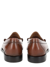 G.H. BASS Men's Mocassino Weejun Heritage Larson Brown
