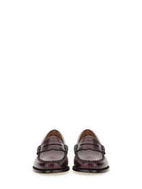 G.H. BASS Women's Mocassino Weejun Penny Red