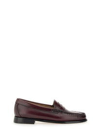 G.H. BASS Women's Mocassino Weejun Penny Red
