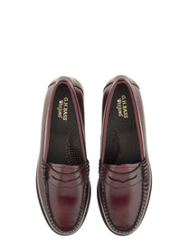 G.H. BASS Women's Mocassino Weejun Penny Red