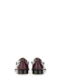 G.H. BASS Women's Mocassino Weejun Penny Red