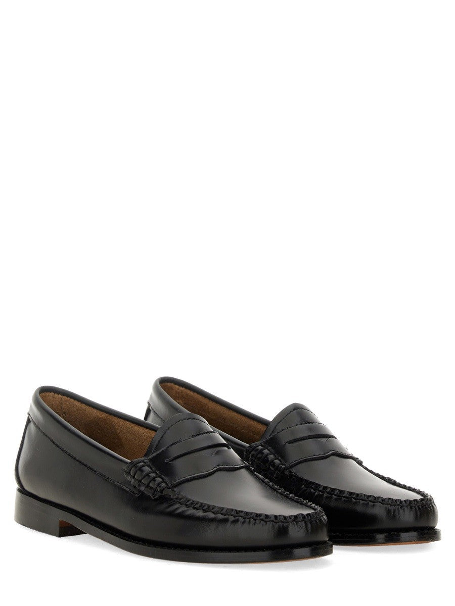 G.H. BASS Women's Weejuns Penny Loafers Black, view 3