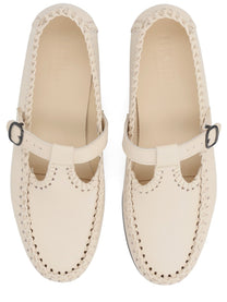 Hereu Women's Moccasin Alcover White