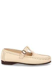 Hereu Women's Moccasin Alcover White