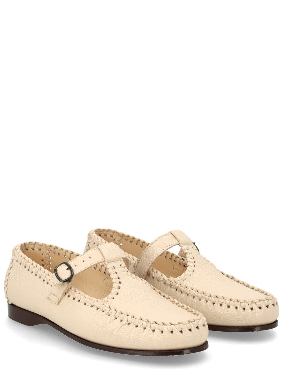 Hereu Women's Moccasin Alcover White