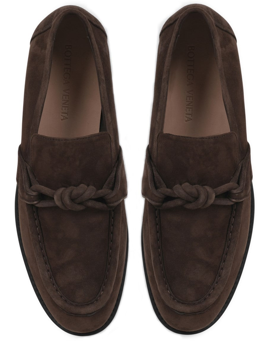 Bottega Veneta Men's Moccasin Astaire Brown