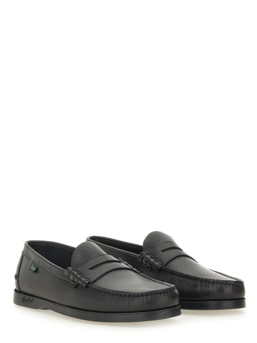 Paraboot Men's Moccasin Coraux Black