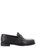 Ferragamo Men's Moccasin Gancini Black