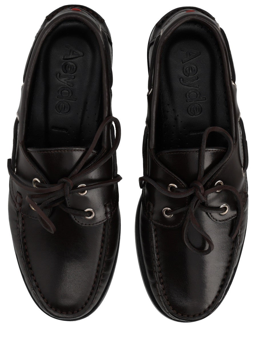 Aeyde Women's Moccasin Harris Brown