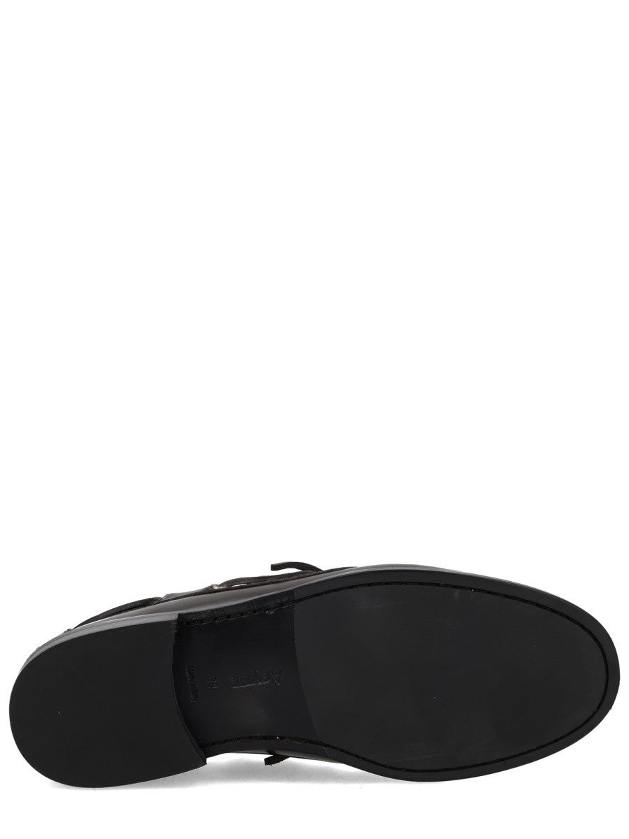 Aeyde Women's Moccasin Harris Brown Aeyde