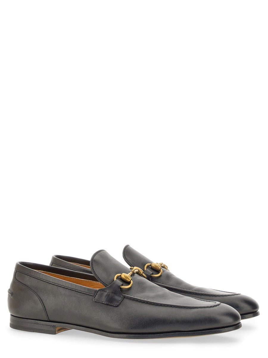 Gucci Men's Moccasin Jordaan Black