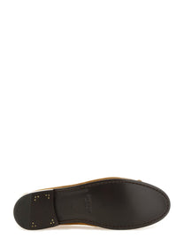 Saint Laurent Men's Moccasin LE Loafer Brown
