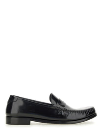 Saint Laurent Men's Moccasin LE Loafer Black