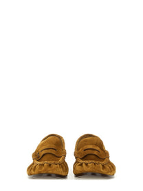 Saint Laurent Men's Moccasin LE Loafer Brown