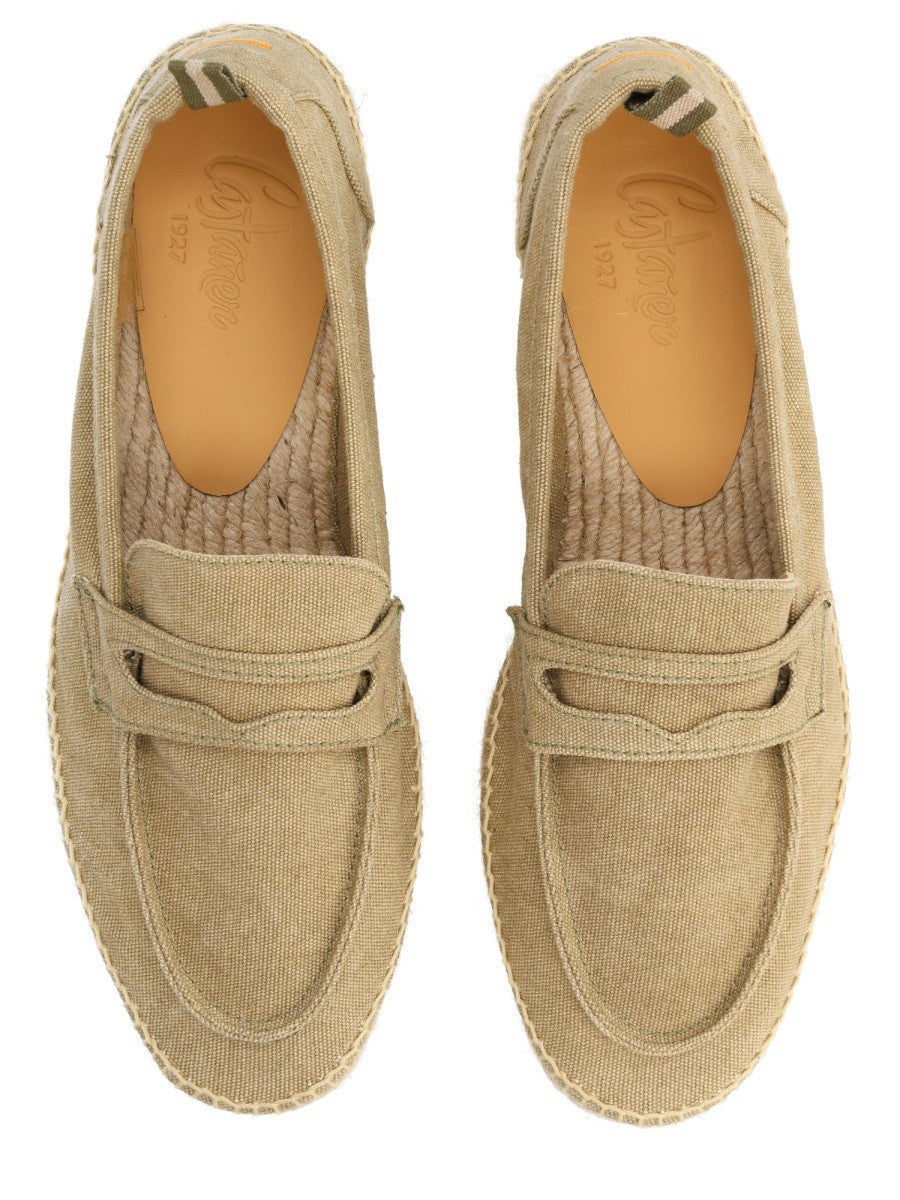 Castañer Men's Moccasin Nacho Green