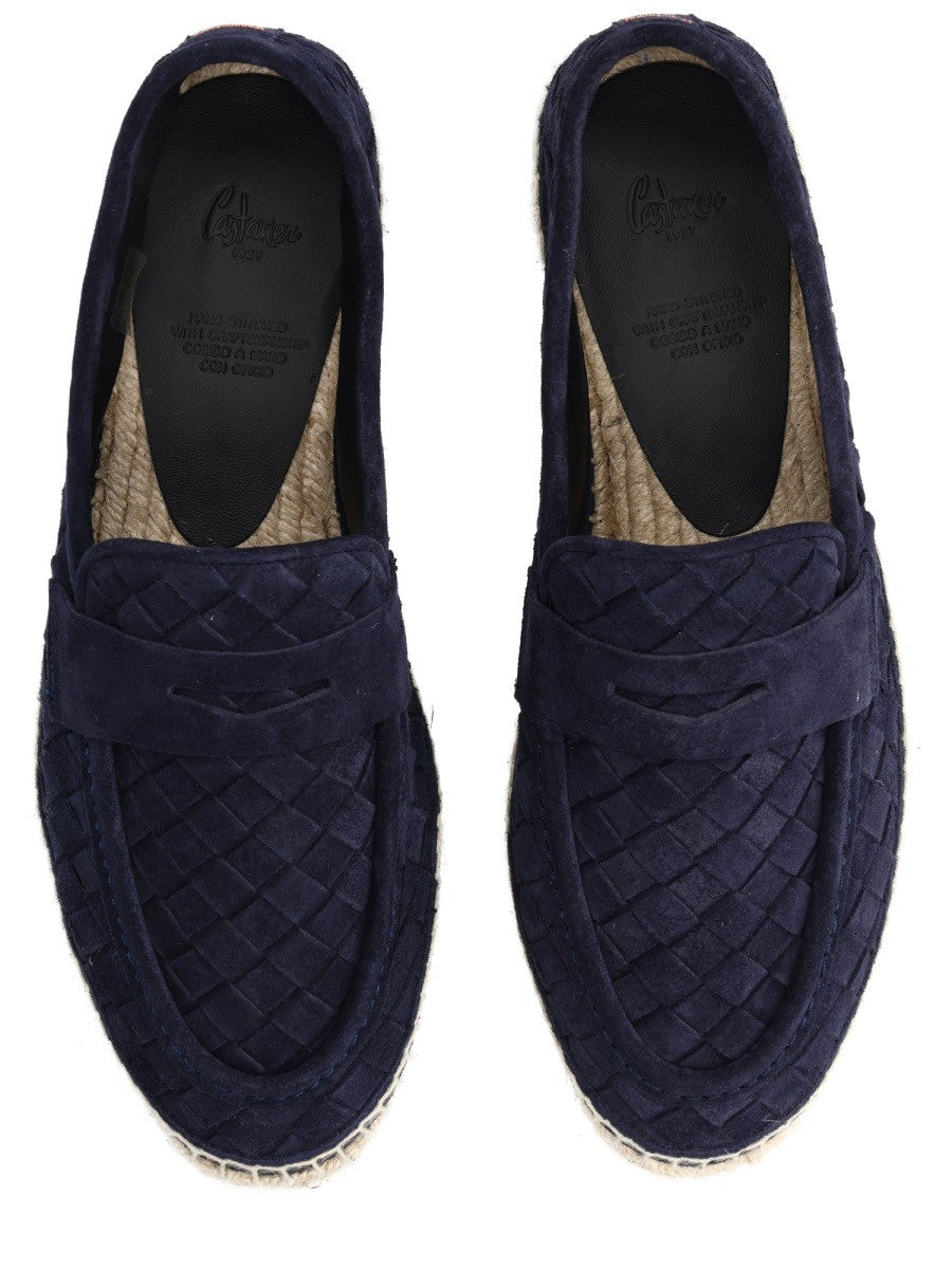 Castañer Men's Moccasin Nile Blue