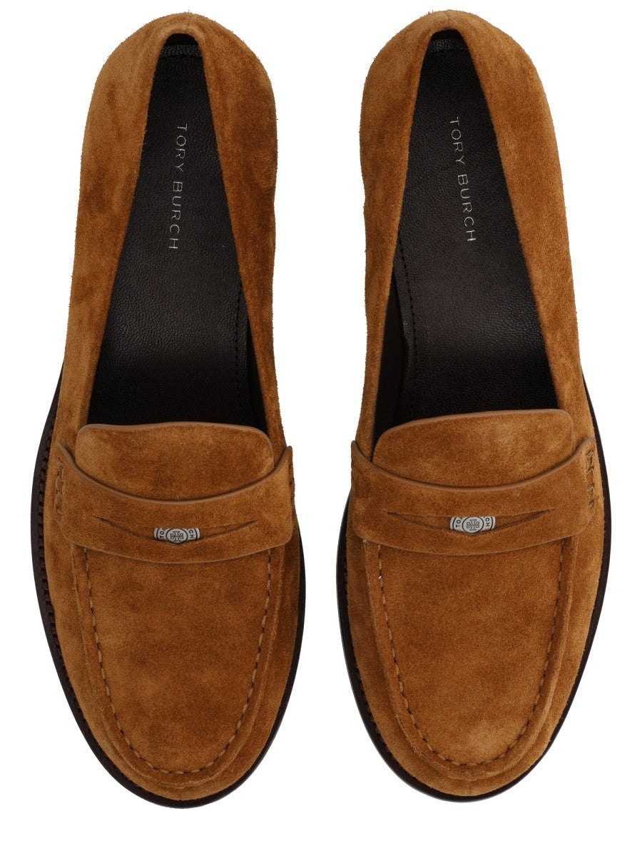 Tory Burch Women's Moccasin Penny Brown