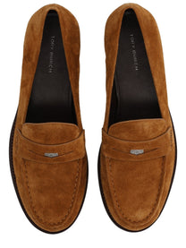 Tory Burch Women's Moccasin Penny Brown