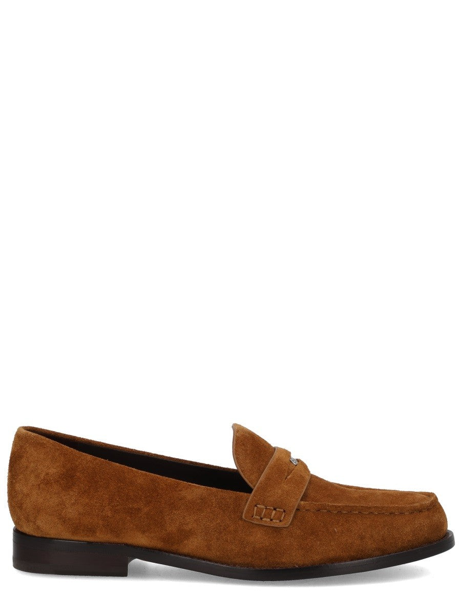 Tory Burch Women's Moccasin Penny Brown