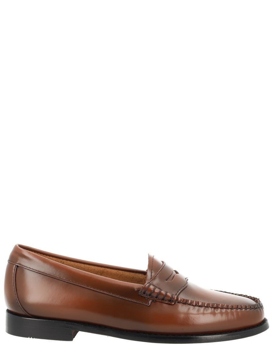 G.H. BASS Women's Moccasin Weejun Penny Brown