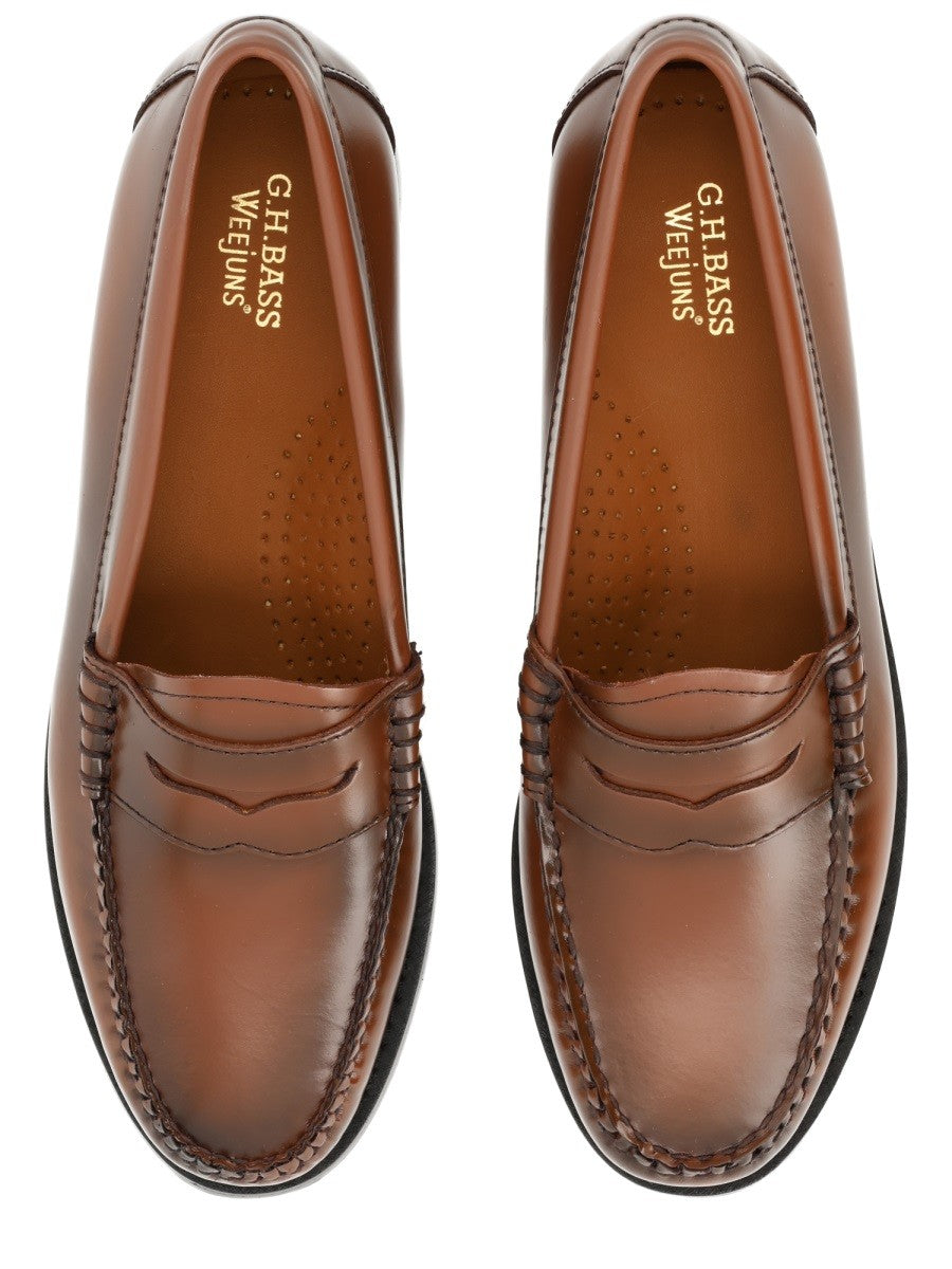 G.H. BASS Women's Moccasin Weejun Penny Brown