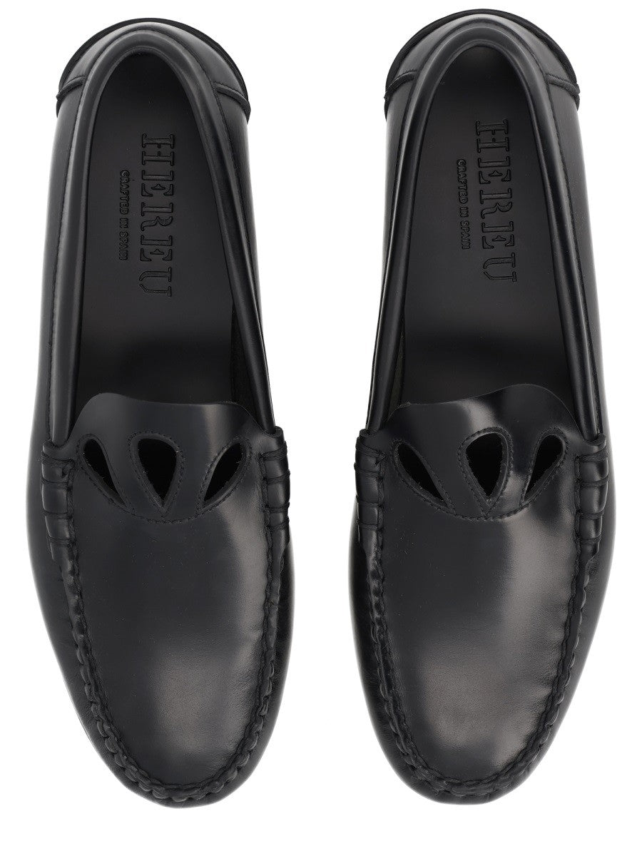 Hereu Women's Moccasin Black