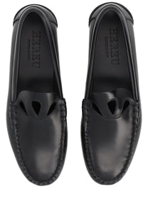 Hereu Women's Moccasin Black