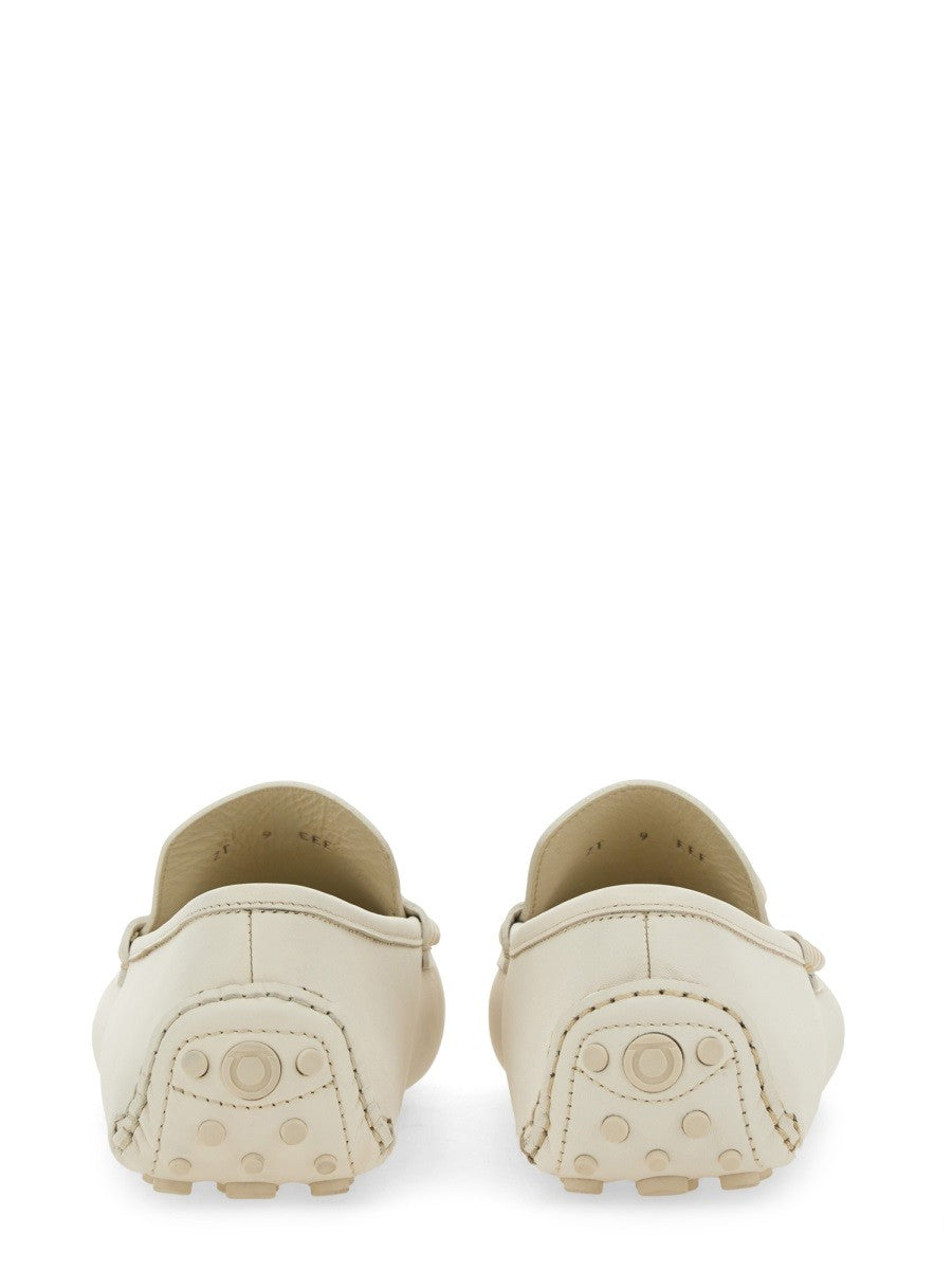 Ferragamo Men's Moccasin White, view 3