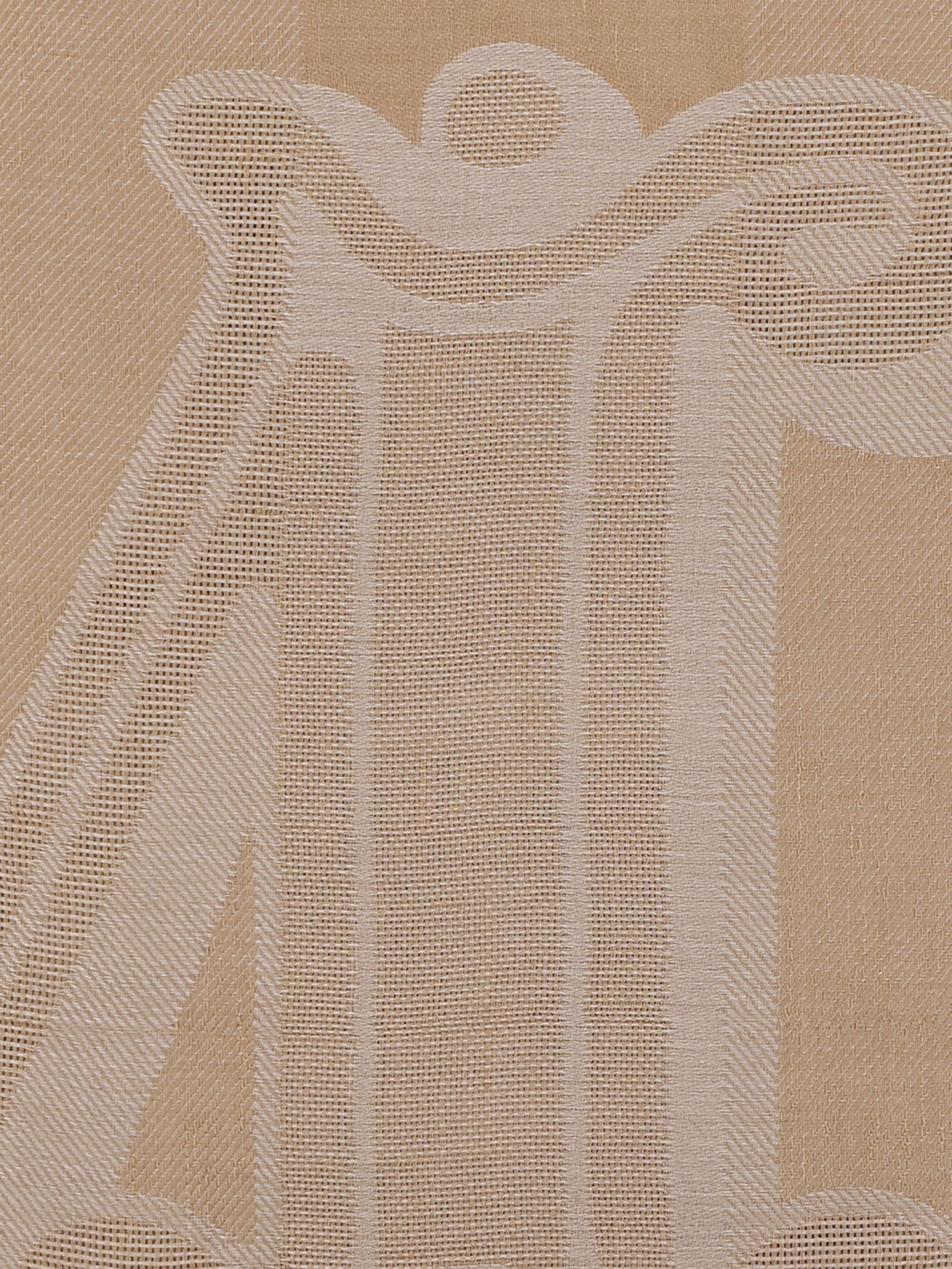 Max Mara Women's Linen and Cotton Blend Scarf Beige