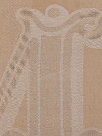 Max Mara Women's Linen and Cotton Blend Scarf Beige