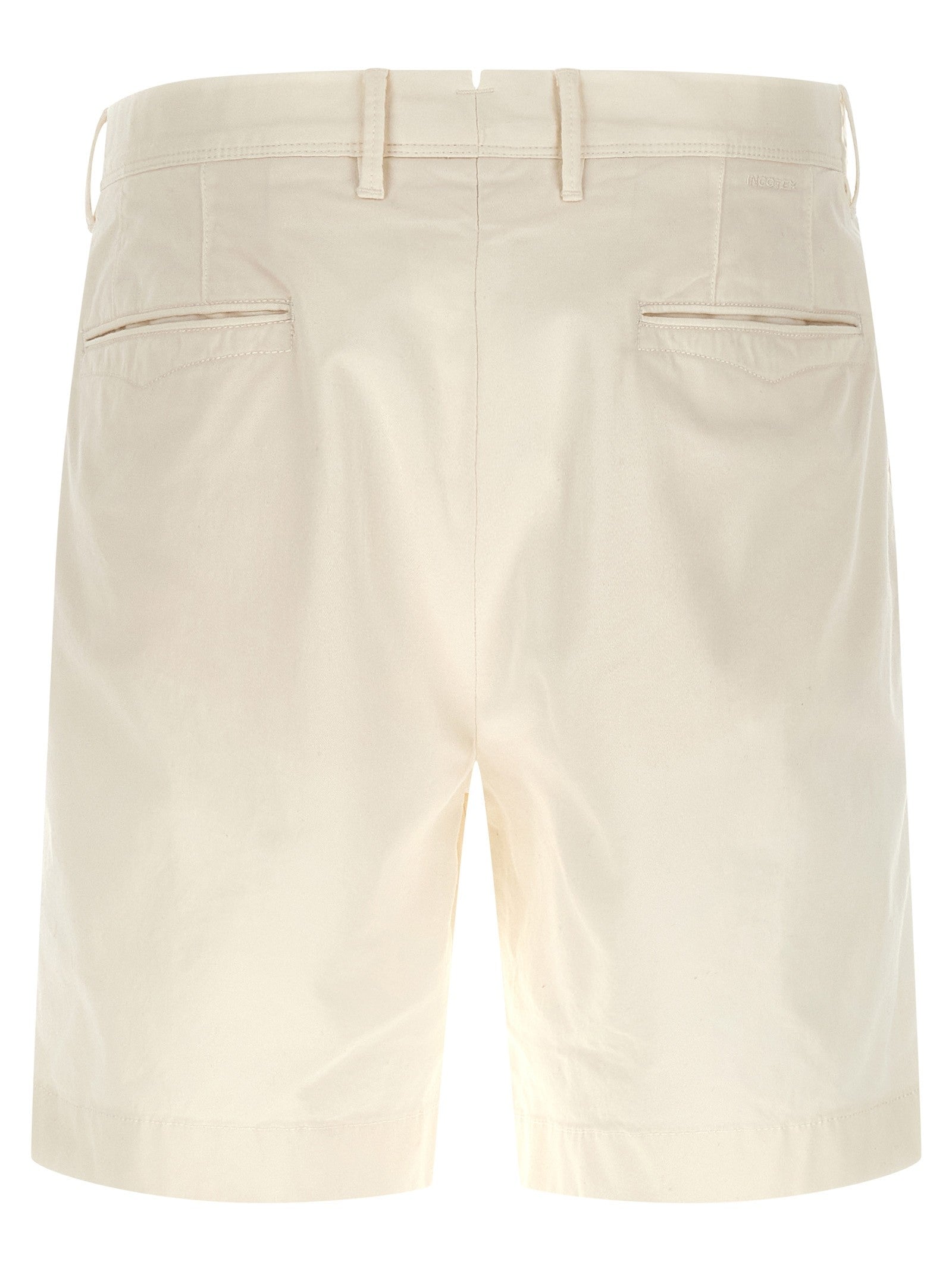 Incotex Modello 11S215 Bermuda Shorts White
