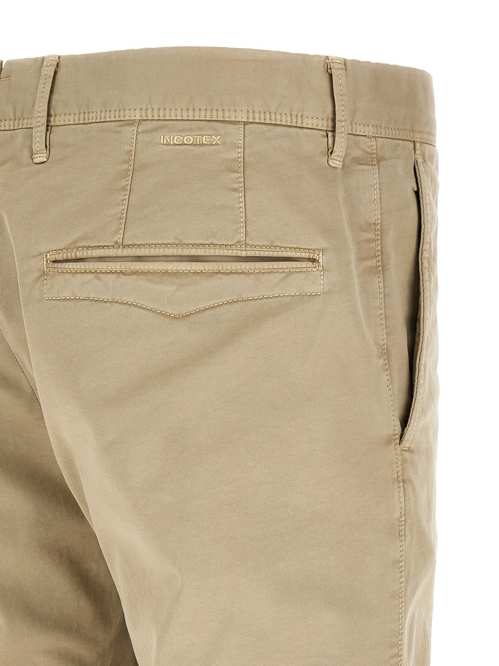 Incotex Modello 11S215 Bermuda Shorts Beige