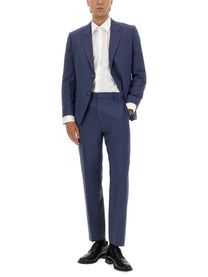 HUGO BOSS Men's Modern Fit Pants Blue