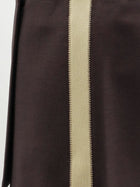 Miu Miu Women's Mohair and Virgin Wool Mini Skirt Brown, view 3