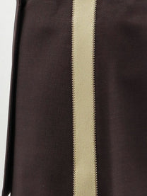 Miu Miu Women's Mohair and Virgin Wool Mini Skirt Brown