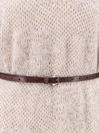 Brunello Cucinelli Women's Mohair and Wool Blend Long Dress Madreperla